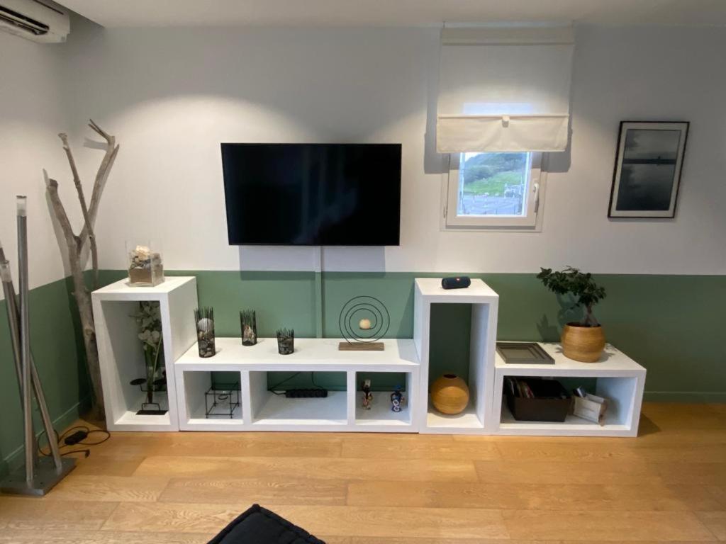 Bel Appartement Vue Mer - 1Er Rang Front De Mer Saint-Jean-de-Luz Dış mekan fotoğraf