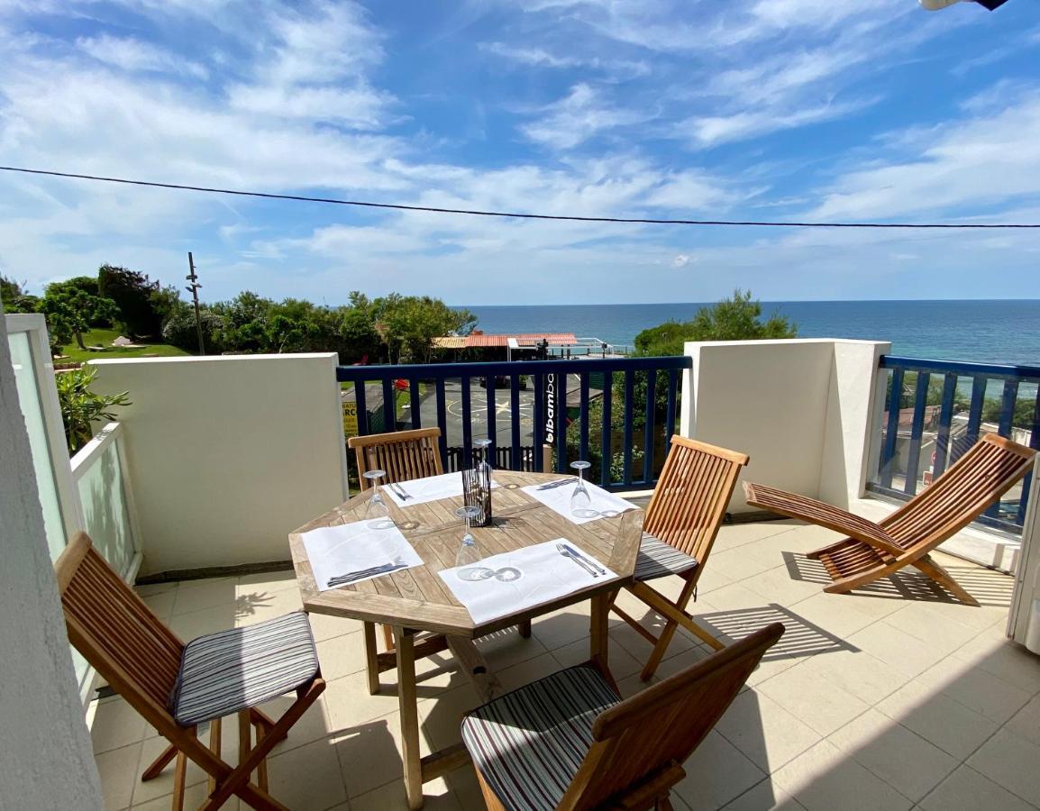 Bel Appartement Vue Mer - 1Er Rang Front De Mer Saint-Jean-de-Luz Dış mekan fotoğraf